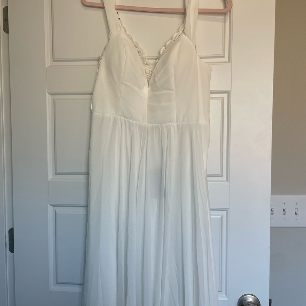 White gown
